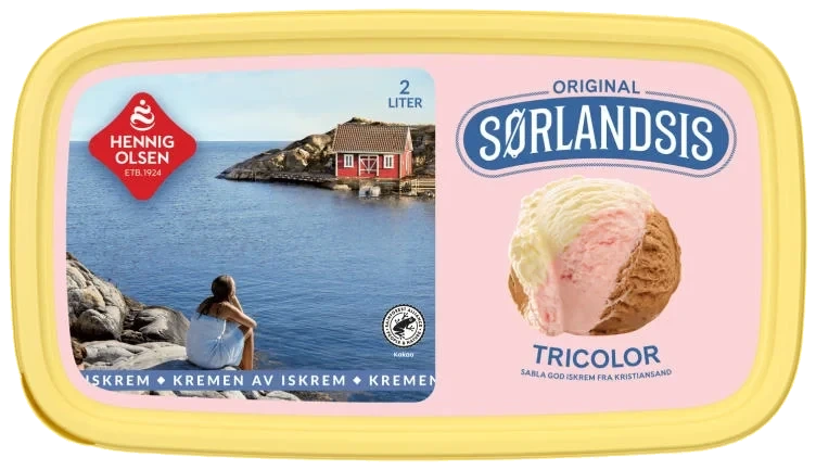 Sørlandsis Tricolor 2l Hennig-Olsen
