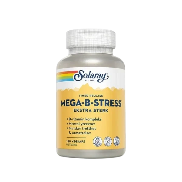 Solaray Mega-B-Stress Ekstra Sterk