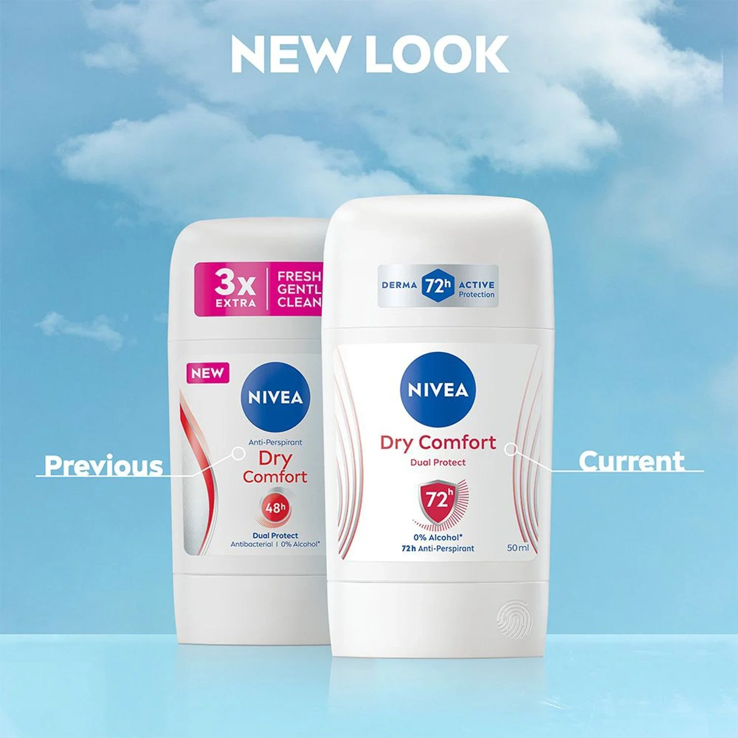 NIVEA Antiperspirant Deodorant Dry Comfort