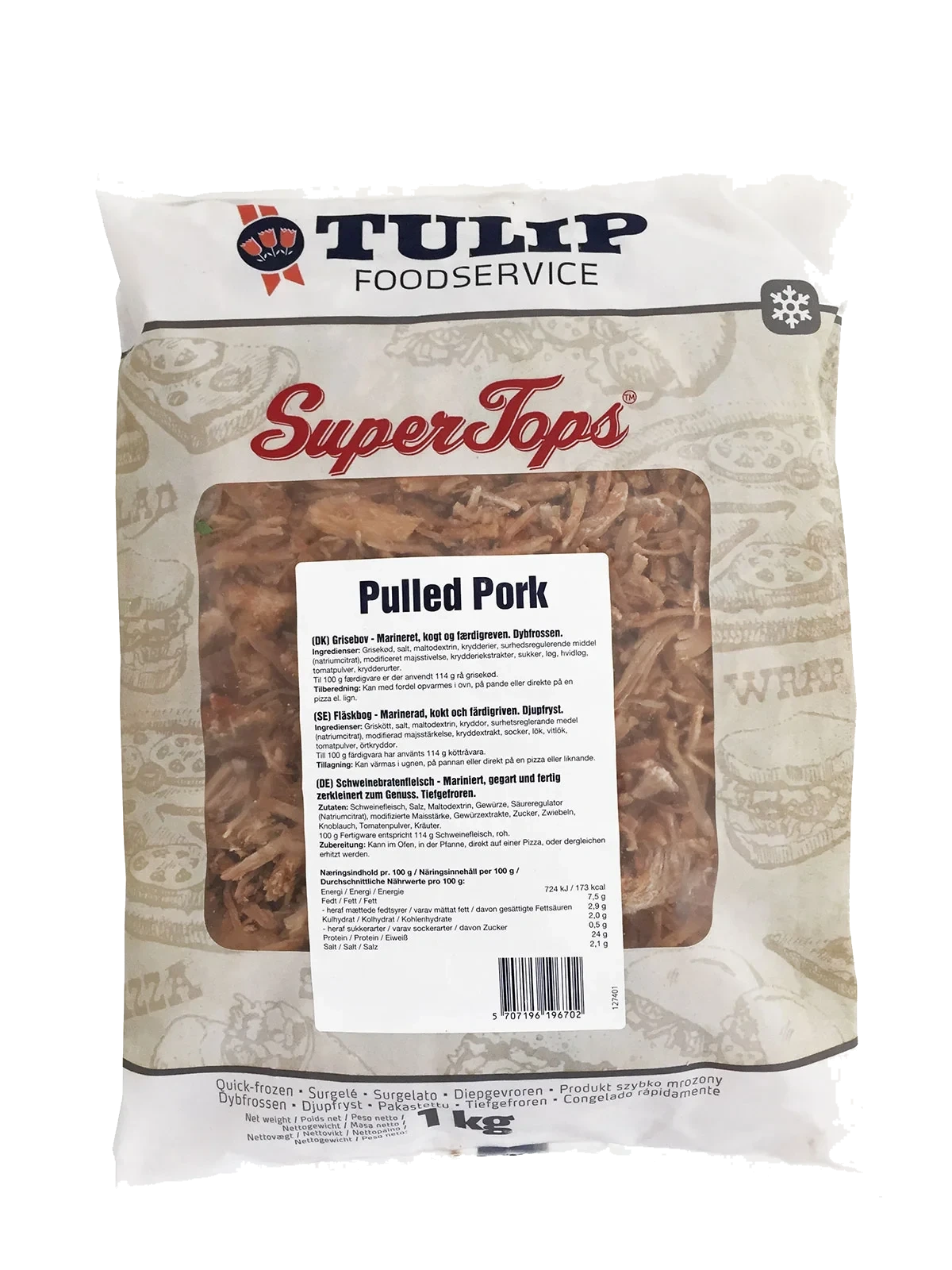 Pulled Pork färdigriven