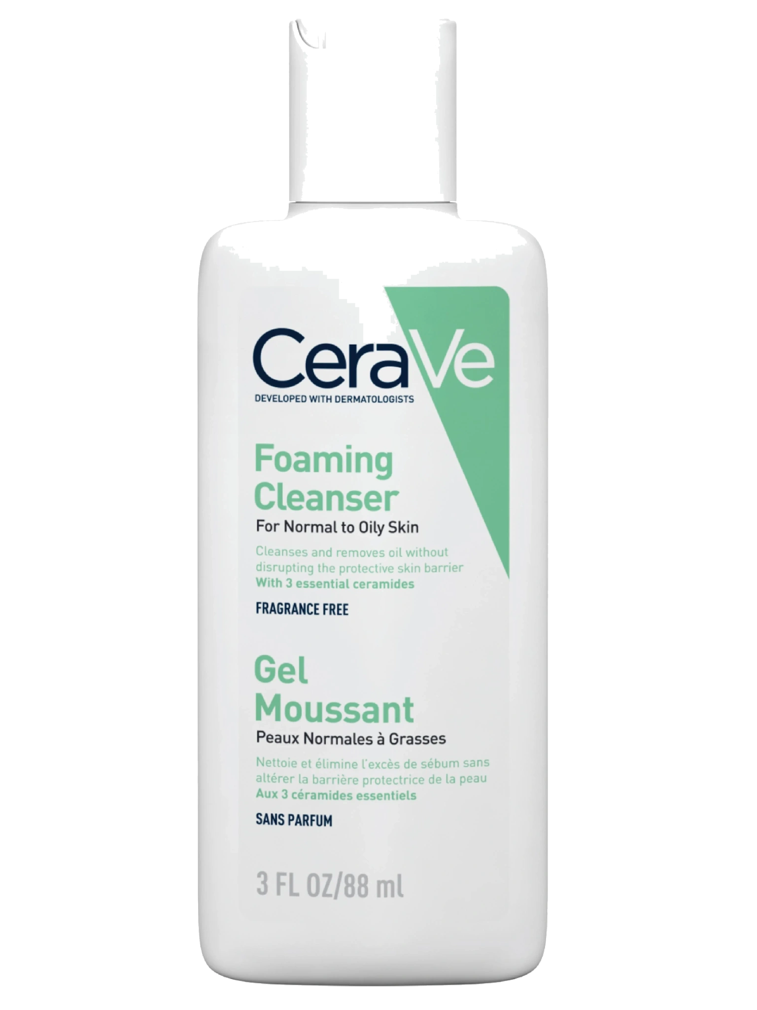 CeraVe Foaming Cleanser Face & Body, 88 ml
