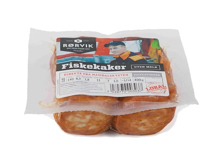 Fiskekaker u/melk frys 3,5kg