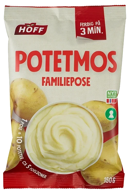 Potetmos familiepose  150g