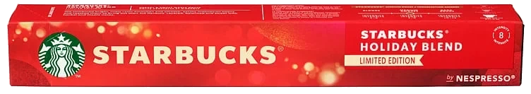 Starbucks holiday blend   10x57g