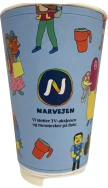 Kaffebeger Narvesen 35cl Tv Aksjonen 2026