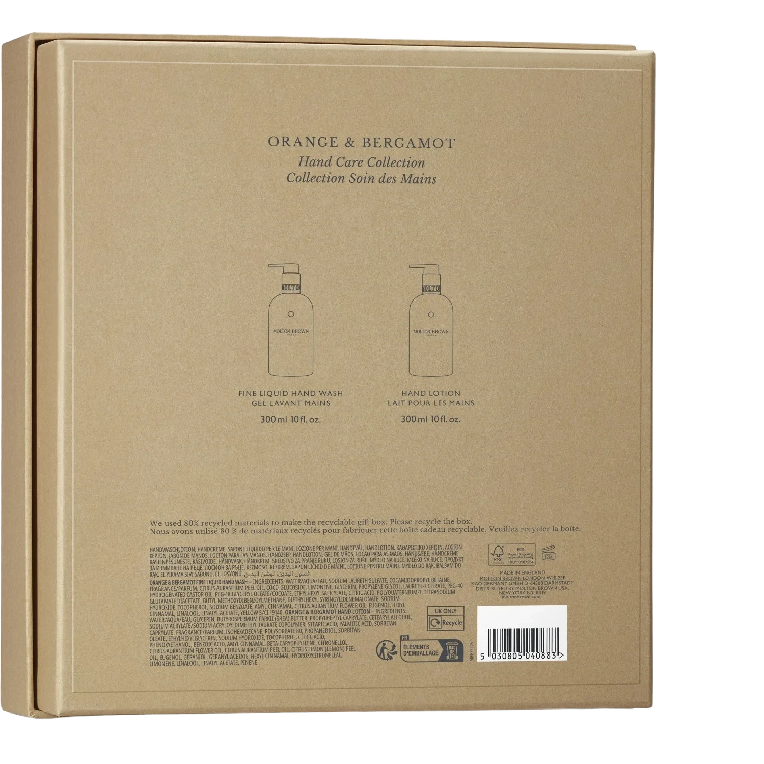 Molton Brown Gift Set Orange & Bergamot Hand Care Collection