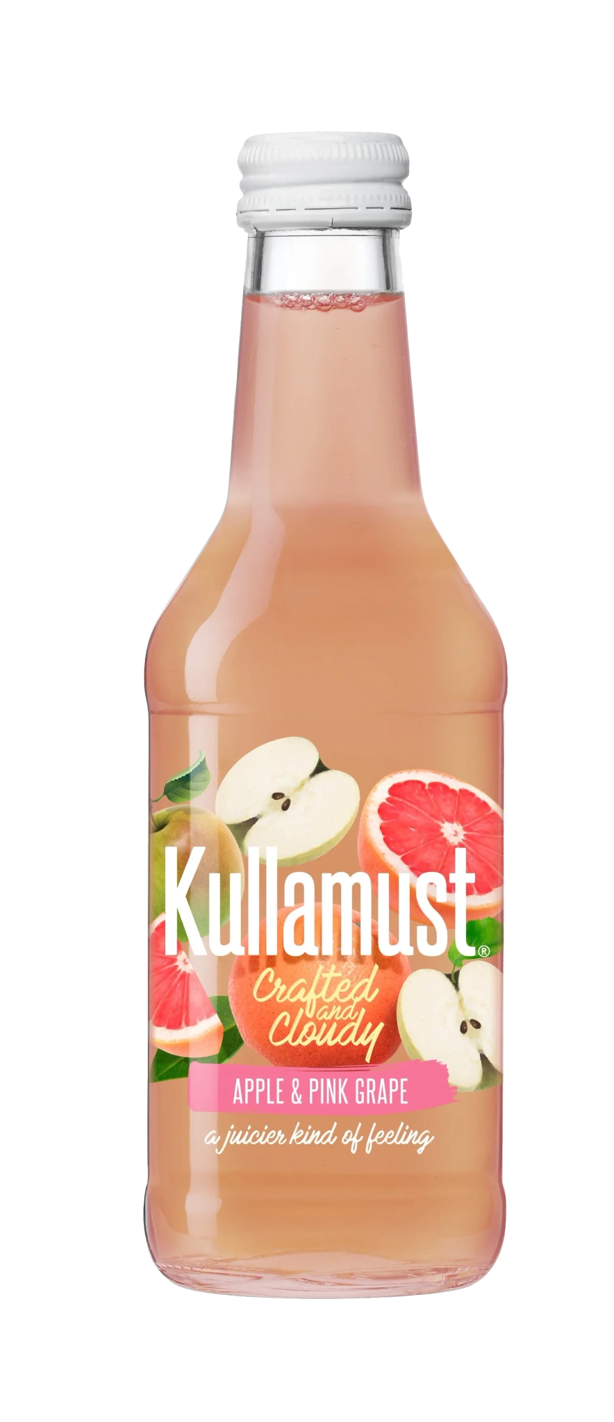 Cloudy Äppelmust Rosa grapefrukt