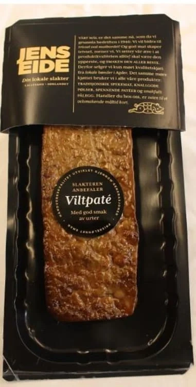 Jens Eide Viltpate 250g Jens Eide 250g