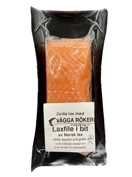 Färsk Laxfilé i bit