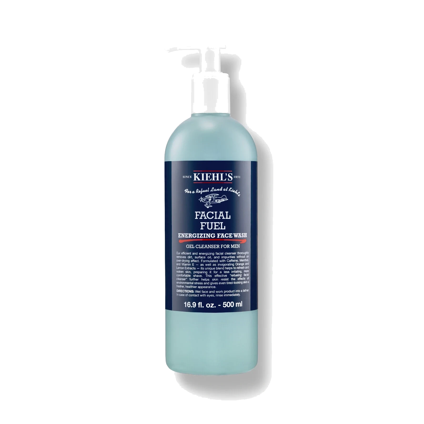 Kiehl’s Facial Fuel Energizing Face Wash For Men 500 ml