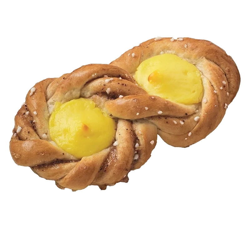 Kanelåtta med Vaniljkräm