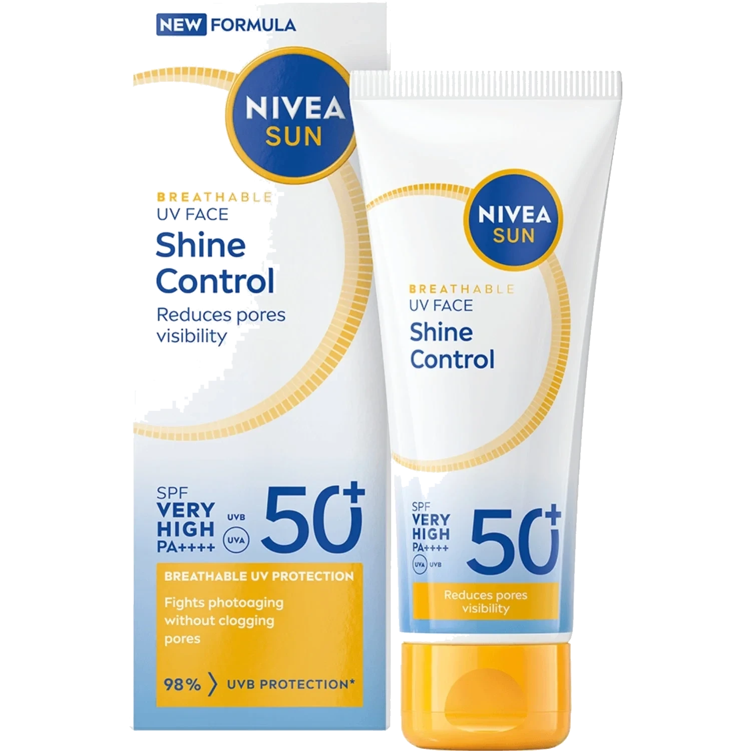 Solkräm Ansikte Shine Control spf 50+