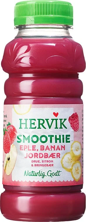 Smoothie røde bær 250ml
