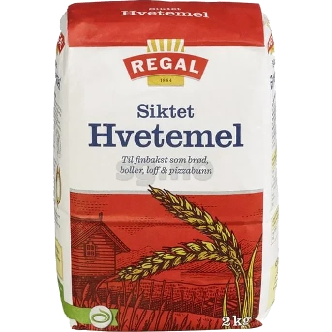 Hvetemel Siktet 78% 2kg