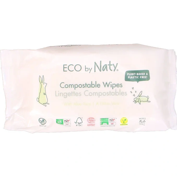 Wipes Aloe Vera Parfymfri 56-pack