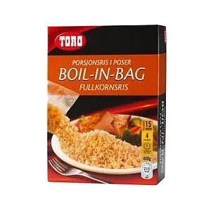 Ris fullkorn boil in bag   480g
