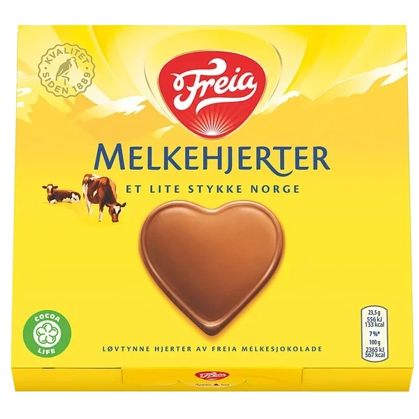 Freia Melkehjerter 130g