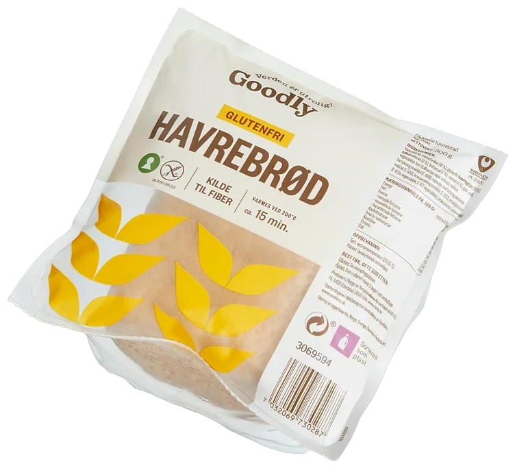 Havrebrød glutenfri 300g