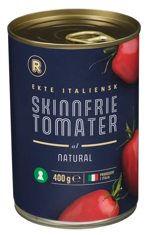 Tomater skinnfrie  400g