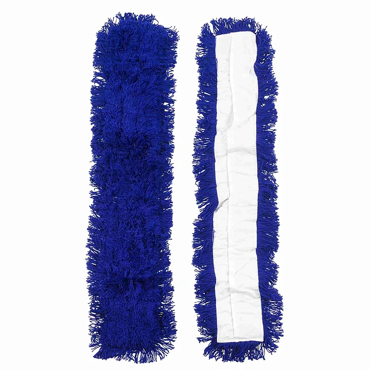 Saksemopp synt. blå 2x100cm 500g par   2stk