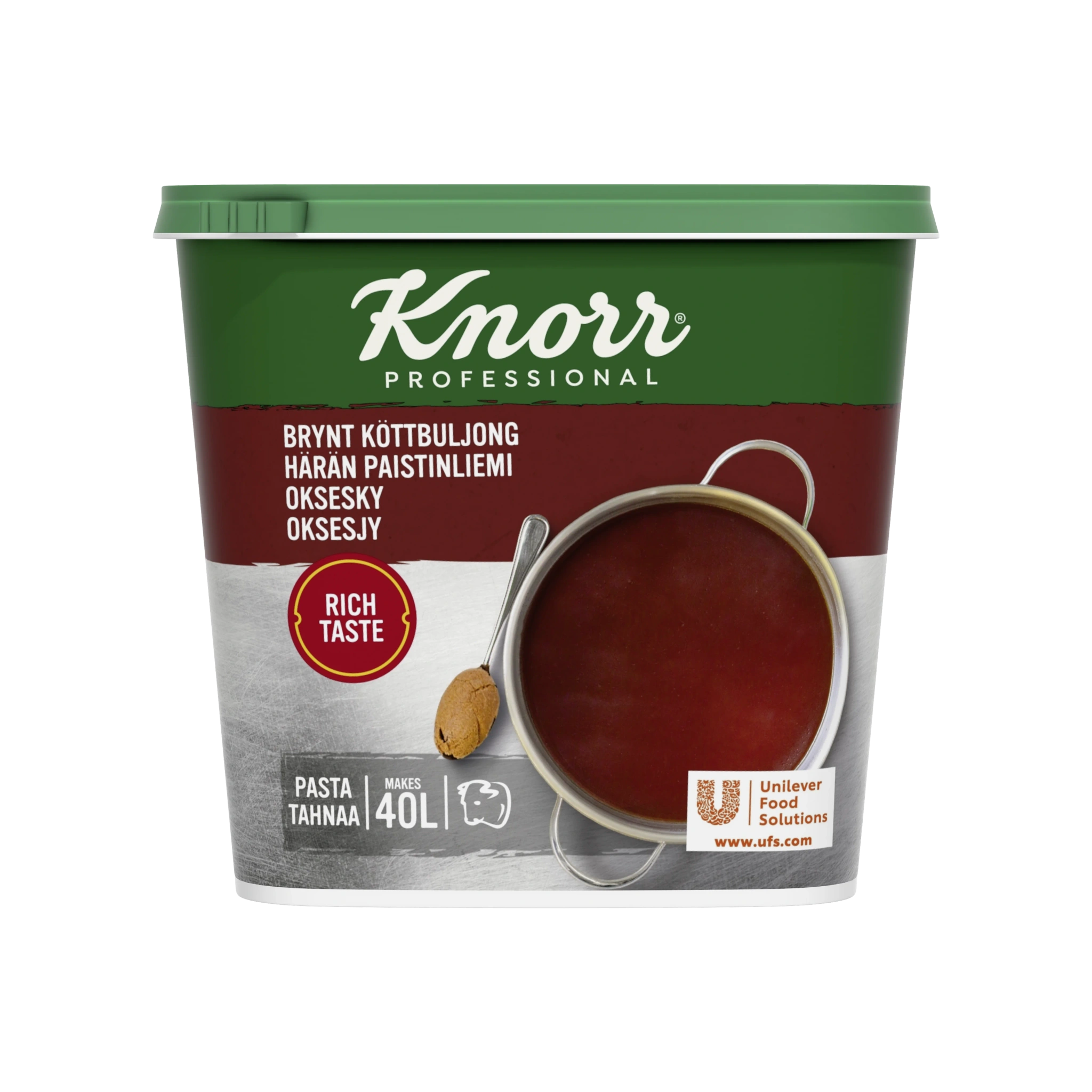 Brynt Köttbuljong