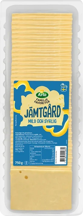 Familjefavoriter Jämtgård skivad ost 28%