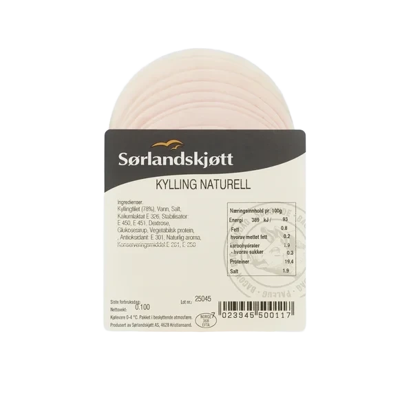 Kylling naturell   100g