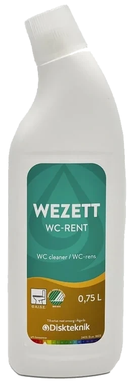 Wezett toalettrens   0,75l