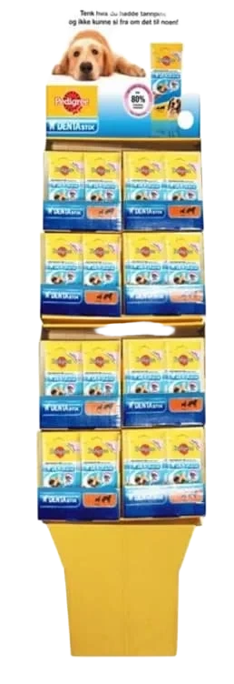 Pedigree Dentastix Mix Display 80stk