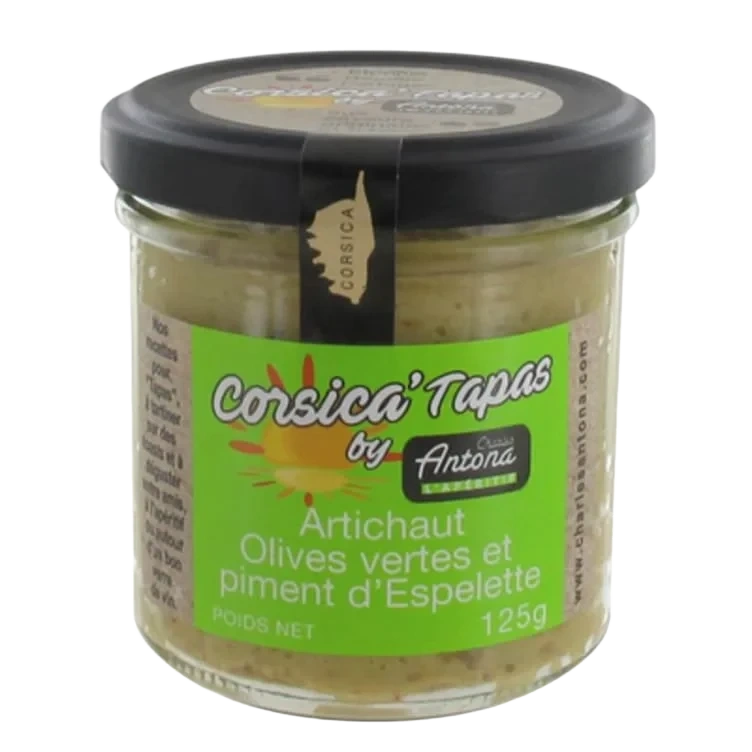 Artisjokkpuré m/oliven 125g C. Antona