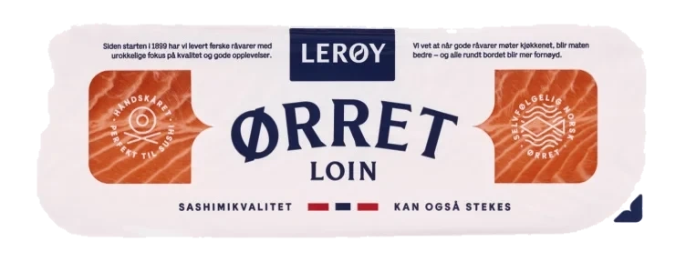 Ørret Loin Ca360g Lerøy