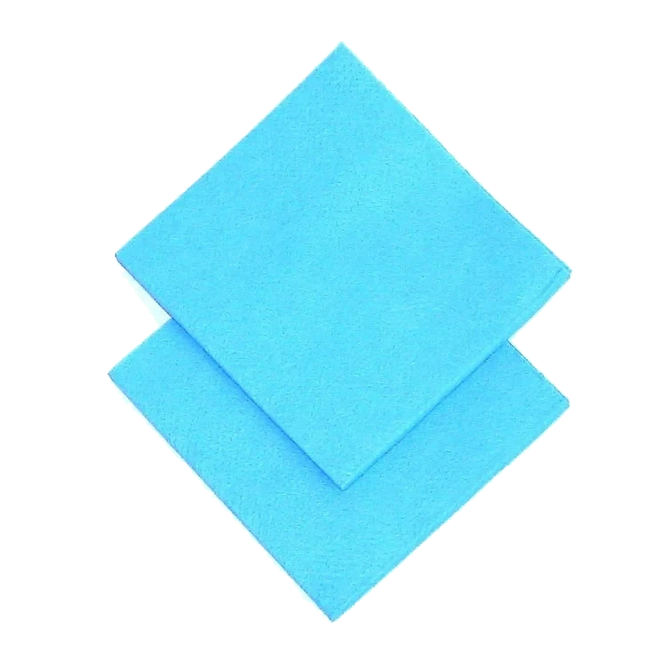 Klut non woven 38x40blå      25stk