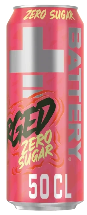 Battery Charged Raspberry&Pomegran 0,5l boks