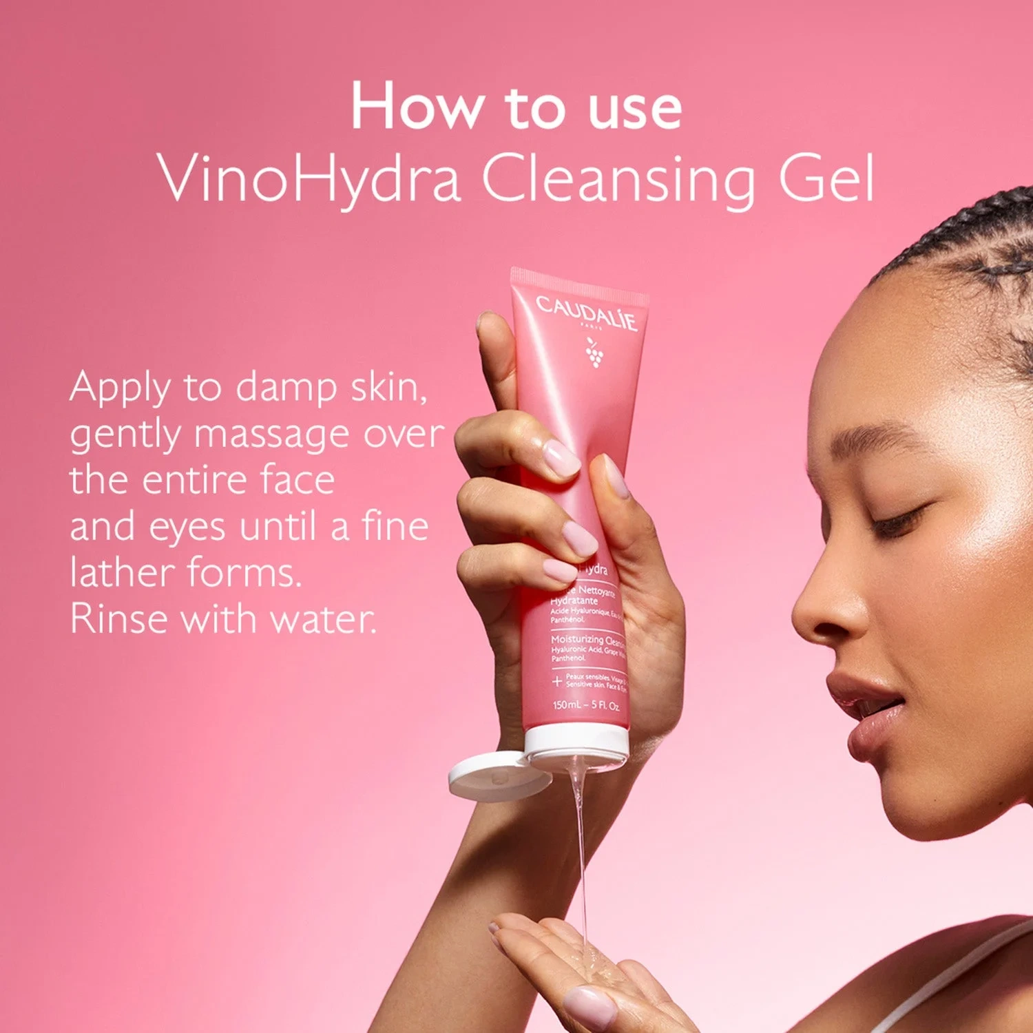 Caudalíe Vinohydra Moisturizing Cleansing Gel 150 ml