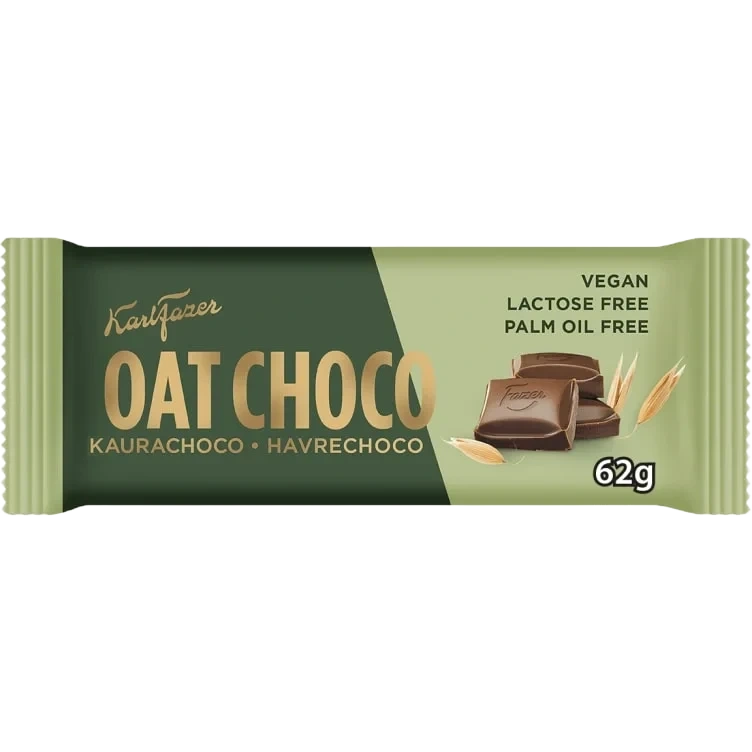 Oat Chocolate Vegan 62g Fazer
