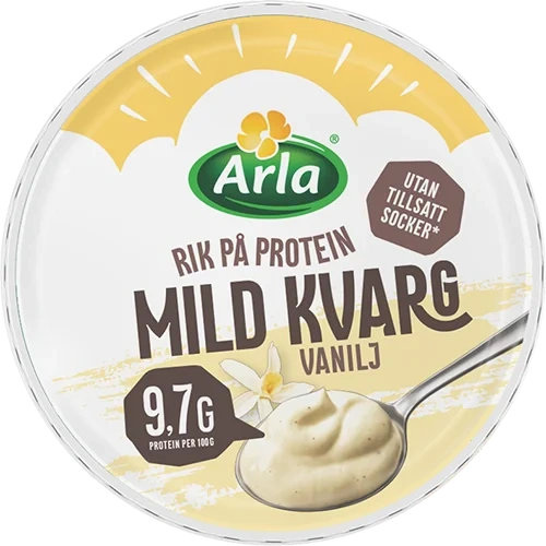 Mild kvarg vanilj 0.2%