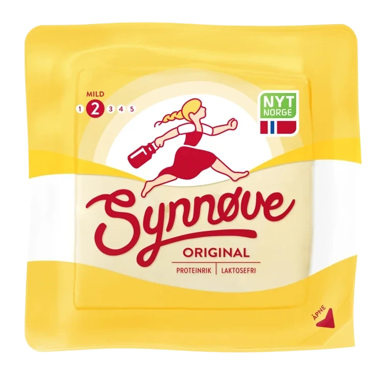 Synnøve gulost bit   480g
