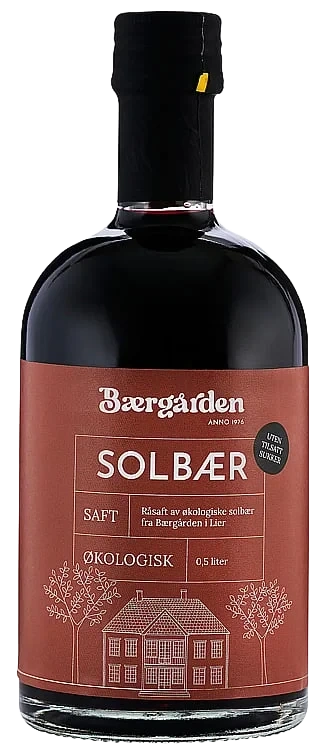 Solbærsaft uten sukker økol. 0,7l