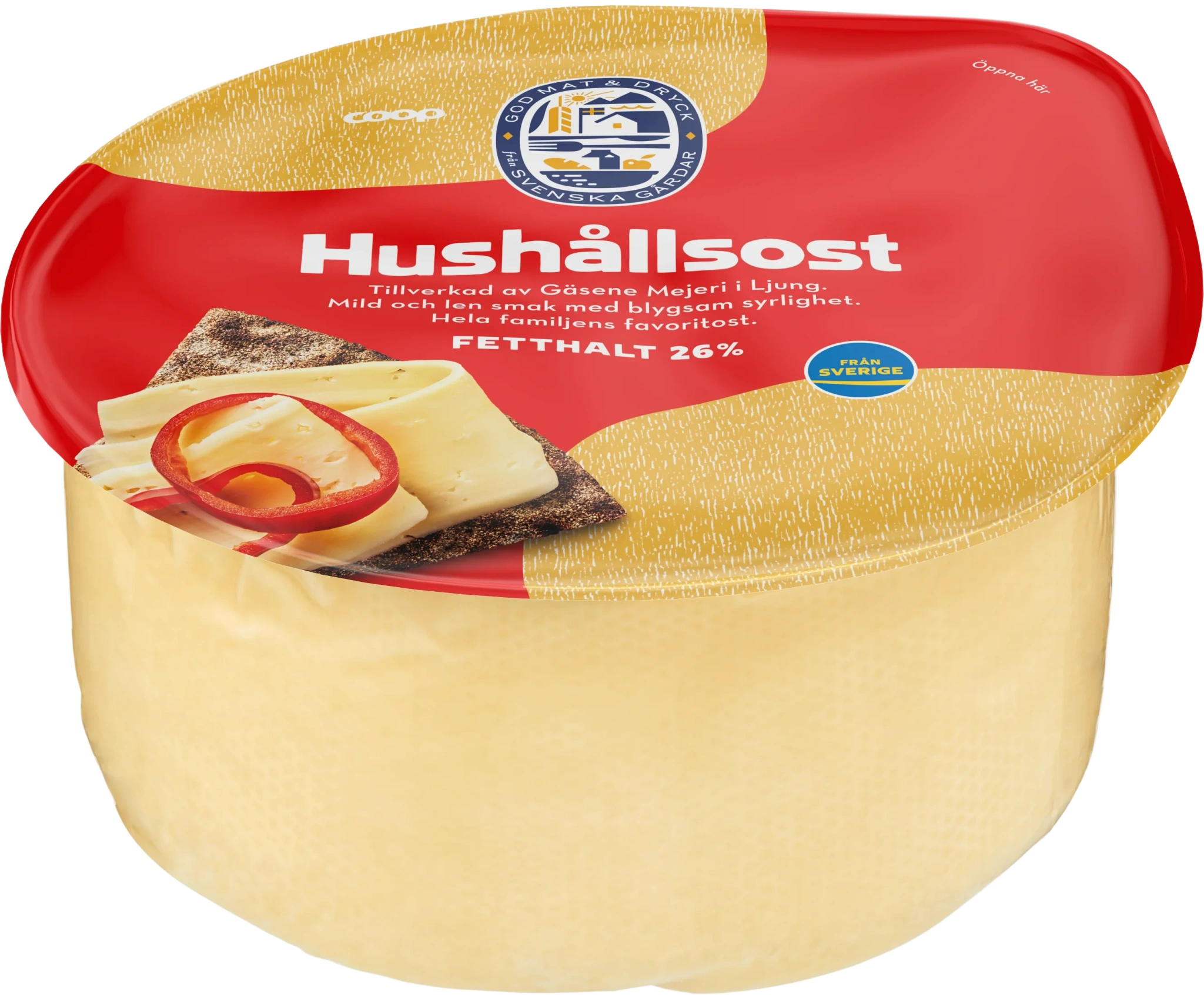 Hushållsost Mild