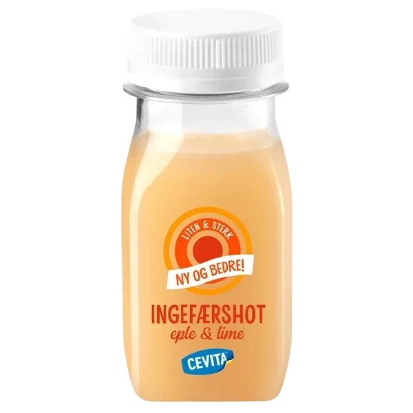 Ingefærshot Eple&Lime 100ml Cevita