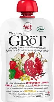 Gröt Jordgubb Eko