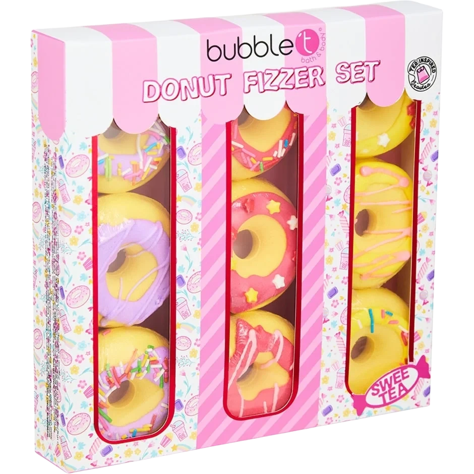 BubbleT Sweetea Donut Bath Fizzer Set