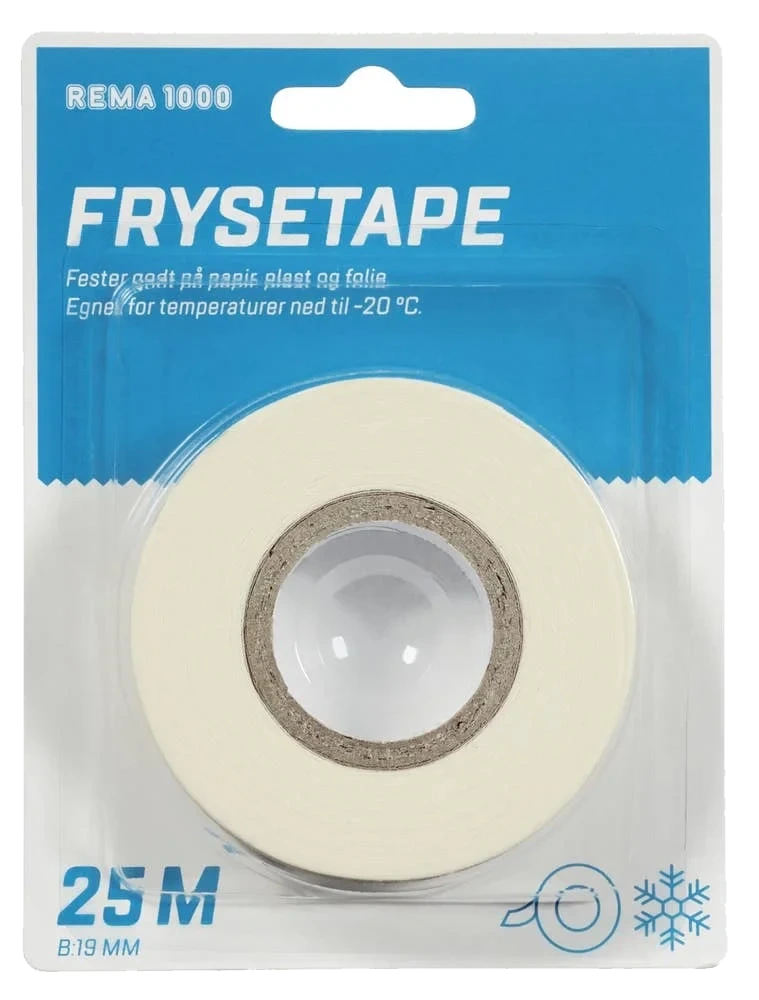 Frysetape 25 m, 25 m