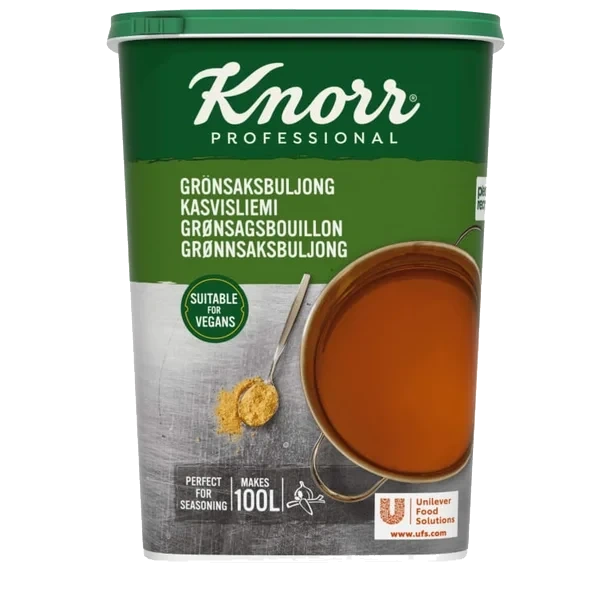 Grønnsaksbuljong 1,5kg Knorr  (gir 100l)