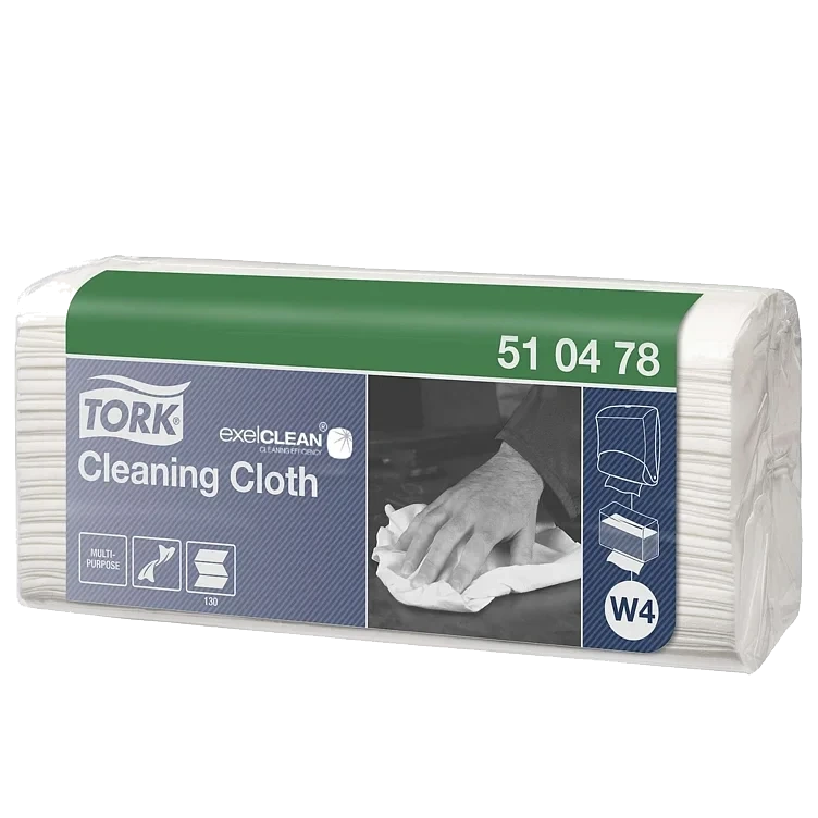 Rengjøringsklut top-pak myk w4   130stk