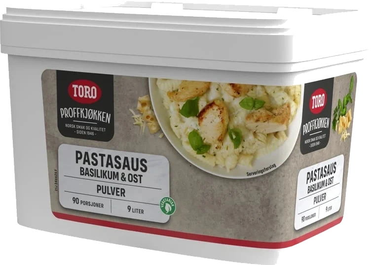Toro Pastasaus Basilikum&Ost 645g
