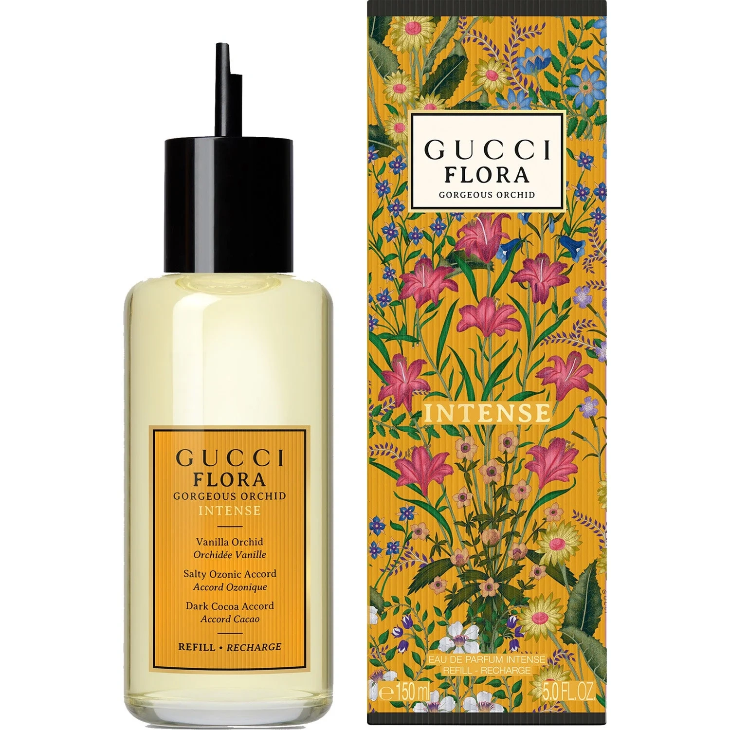 Gucci Flora Gorgeous Orchid Eau de Parfum Intense 150 ml, Refill