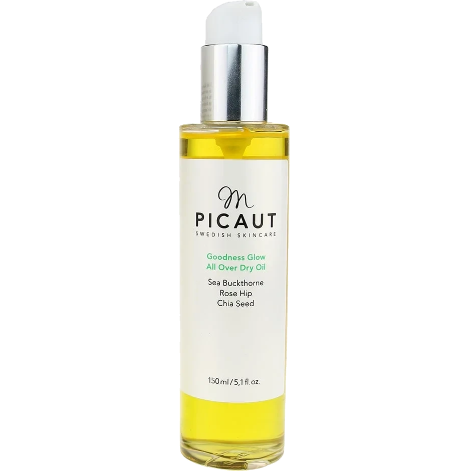 M Picaut Swedish Skincare Goodness Glow All Over Dry Oil