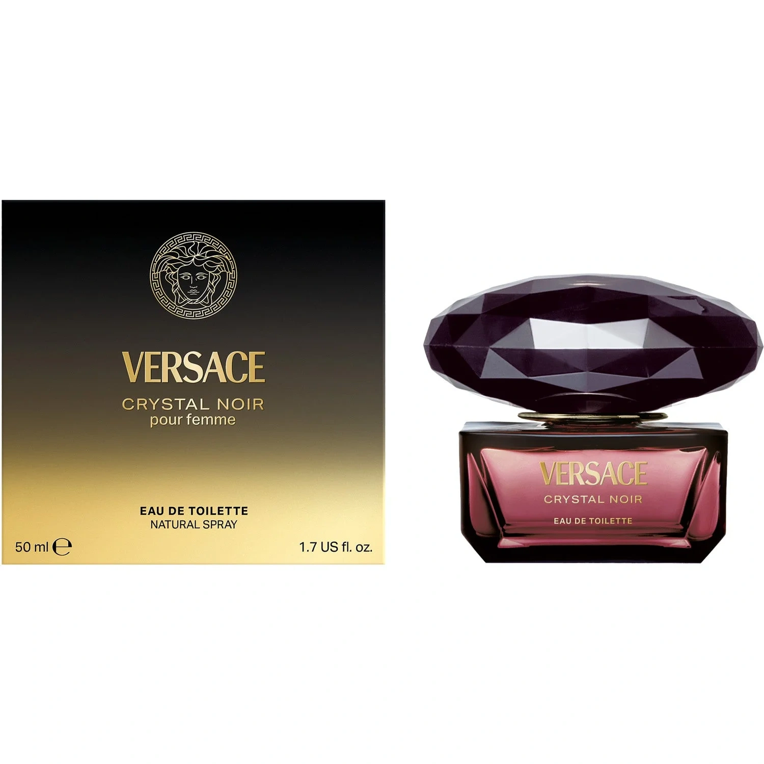 Versace Crystal Noir Eau de Toilette 50 ml