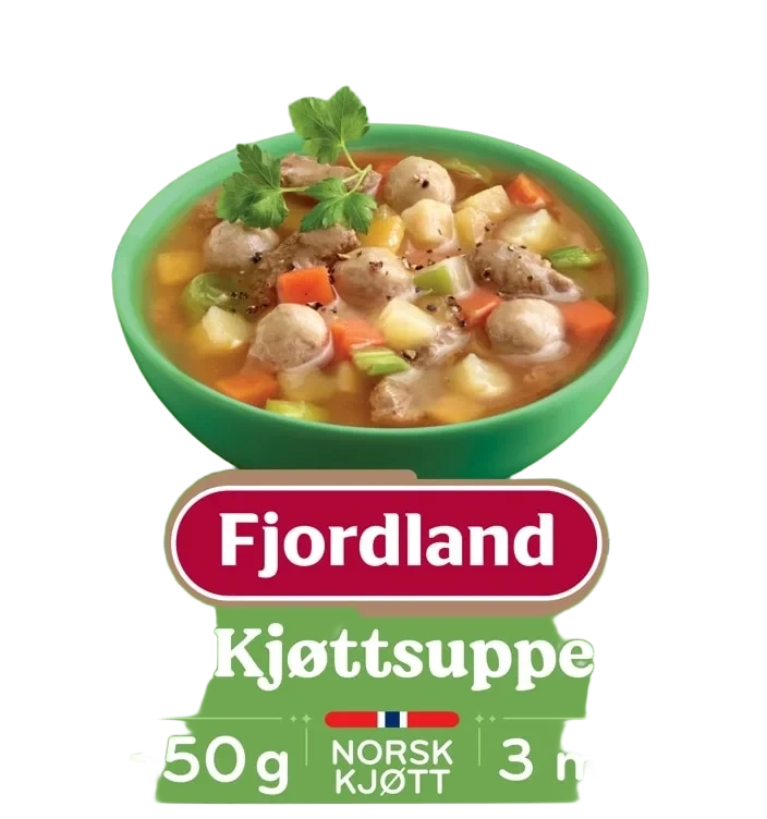 Kjøttsuppe 350g Fjordland